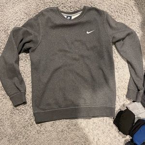 Nike Sweatshirt Size Large Grey